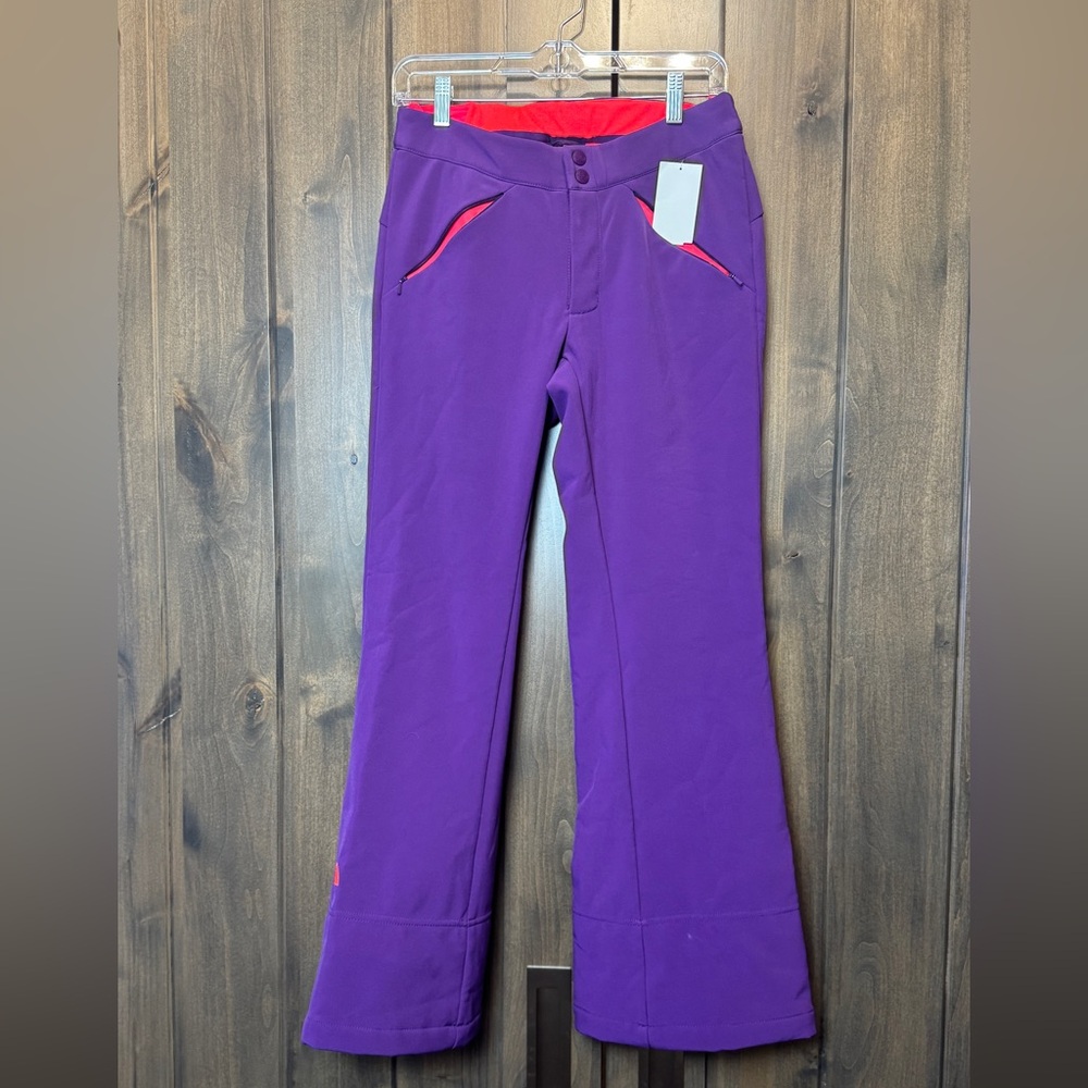 The North Face Bright Purple / Orange ski Pants women’s small short